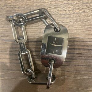 Silver Gucci Watch